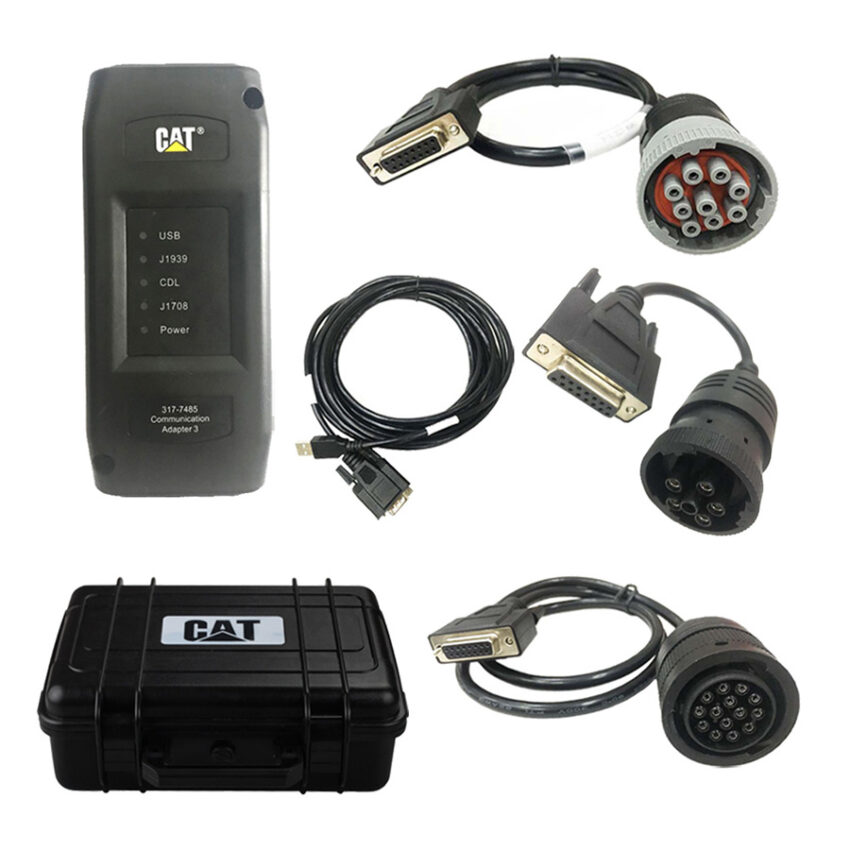 V2023A CAT Caterpillar ET 3 III Diagnostic Adapter CAT Truck Heavy Equipment Diagnostic Tool (Real Caterpillar ET3 Adapter )