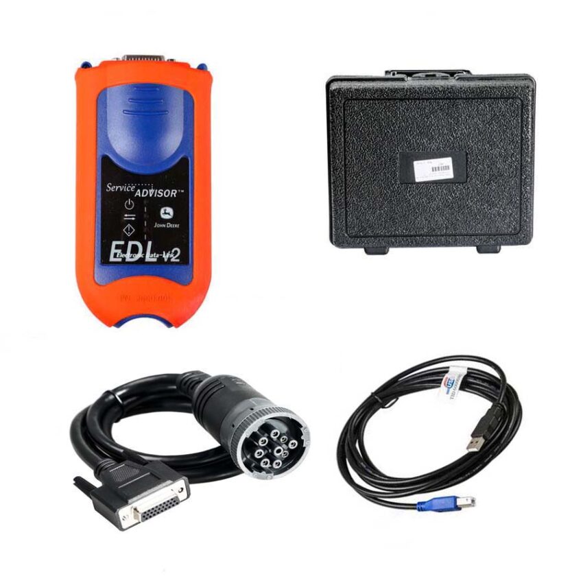 John Deere Service Advisor EDL V2 Diagnostic Kit Electronic Data Link Truck Diagnostic Tool