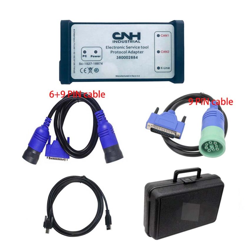 New Holland Electronic Service Tools CNH EST DPA 5 Diagnostic Tool With CNH EST 9.8 8.6 Engineering Software