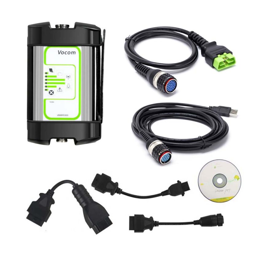 Volvo 88890300 Vocom Interface for Volvo/Renault/UD/Mack Truck Diagnose (Real Volvo Vocom）with PTT 2.8.150 Software