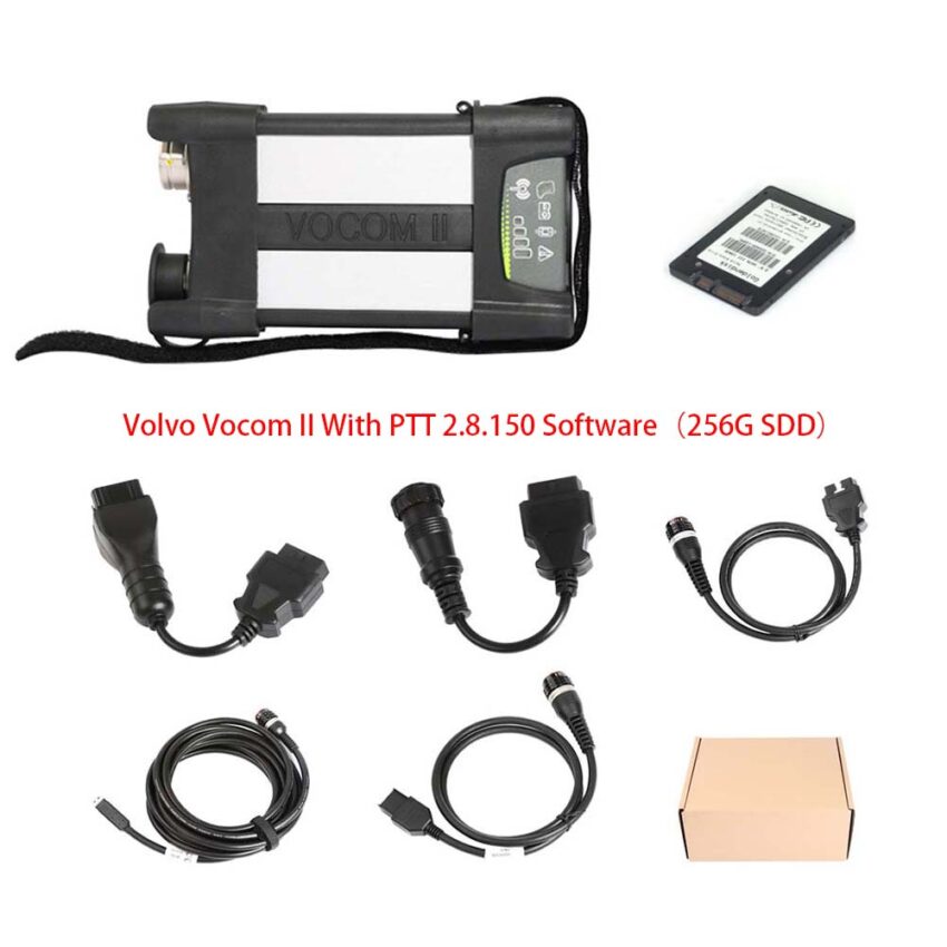 Volvo 88894000 Vocom II Interface for Volvo/Renault/UD/Mack Truck Diagnose with   PTT 2.8.150 Software