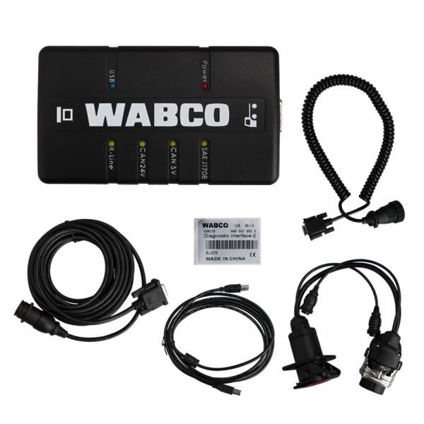 WABCO DIAGNOSTIC KIT (WDI) Heavy Duty Truck Diagnostic Tool